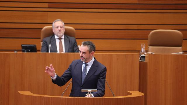 David Hierro, portavoz de Vox en las Cortes de Castilla y León