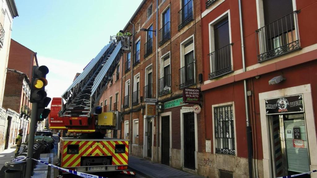 El trabajo de los Bomberos de Valladolid.