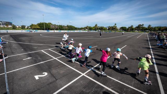 Nueva pista de patinaje en Málaga.
