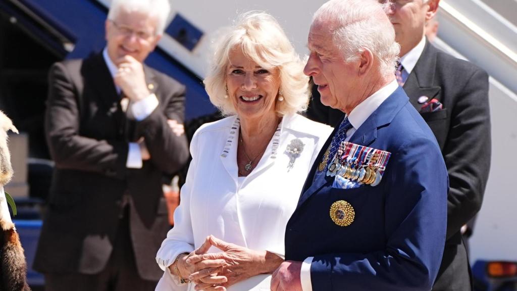 Carlos y Camila, durante su visita a Australia, en octubre de 2024.