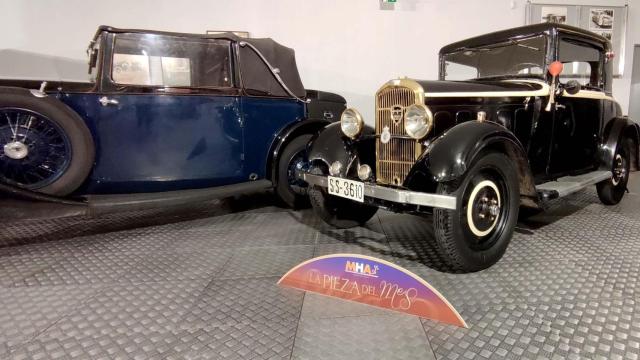 Peugeot 201BC Coupé  del año 1932 en el Museo de Historia de Automoción de Salamanca