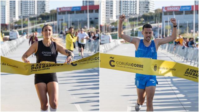 Álvaro Presedo y Penélope Martínez, ganadores carrera popular Matogrande-Xuxán