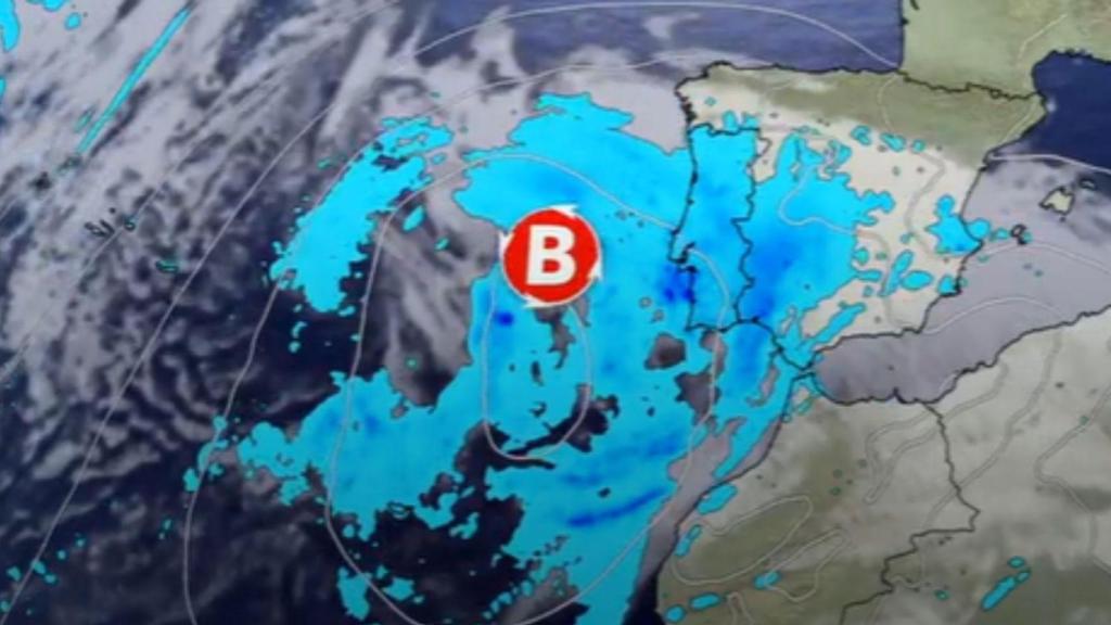 Impacto de la borrasca.