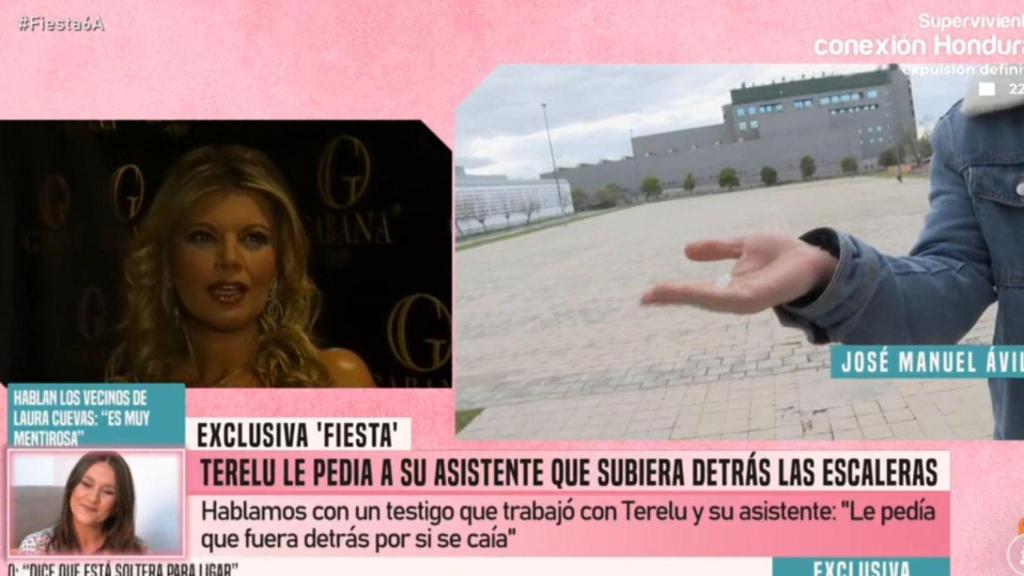 El reportero muestra una de las exigencias de Terelu Campos.