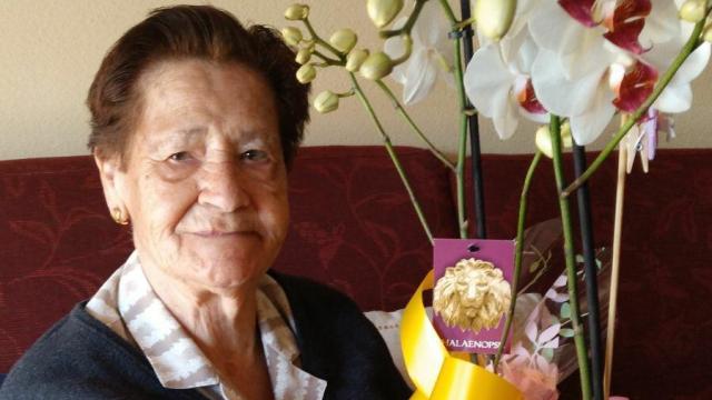 Antonia Serrano, madre de José Manuel Caballero.