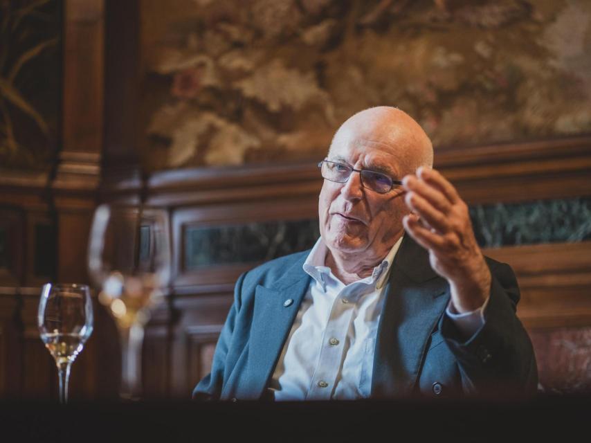 Sir Richard Dearlove, durante la entrevista.