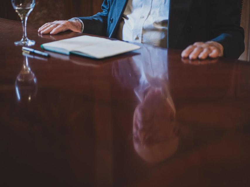 Sir Richard Dearlove, durante la entrevista.