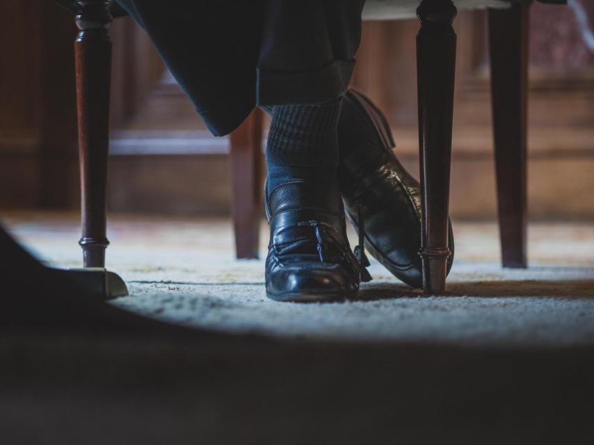 Sir Richard Dearlove, durante la entrevista.