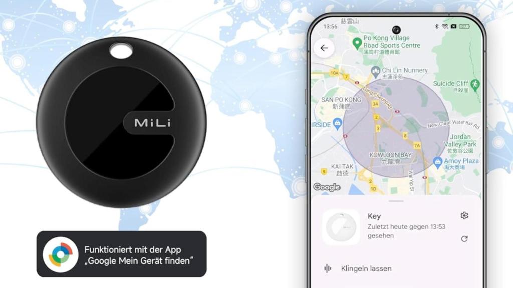 Etiqueta de geolocalización MiLi