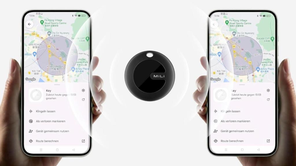 Etiqueta de geolocalización MiLi