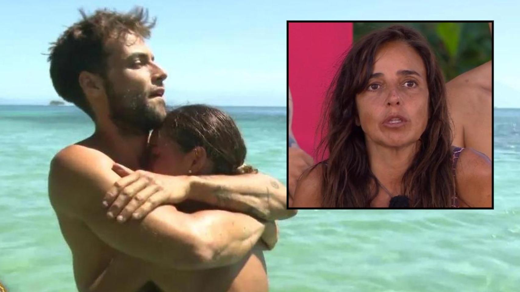 Montoya, Anita y Carmen Alcayde, en un fotomontaje de BLUPER.