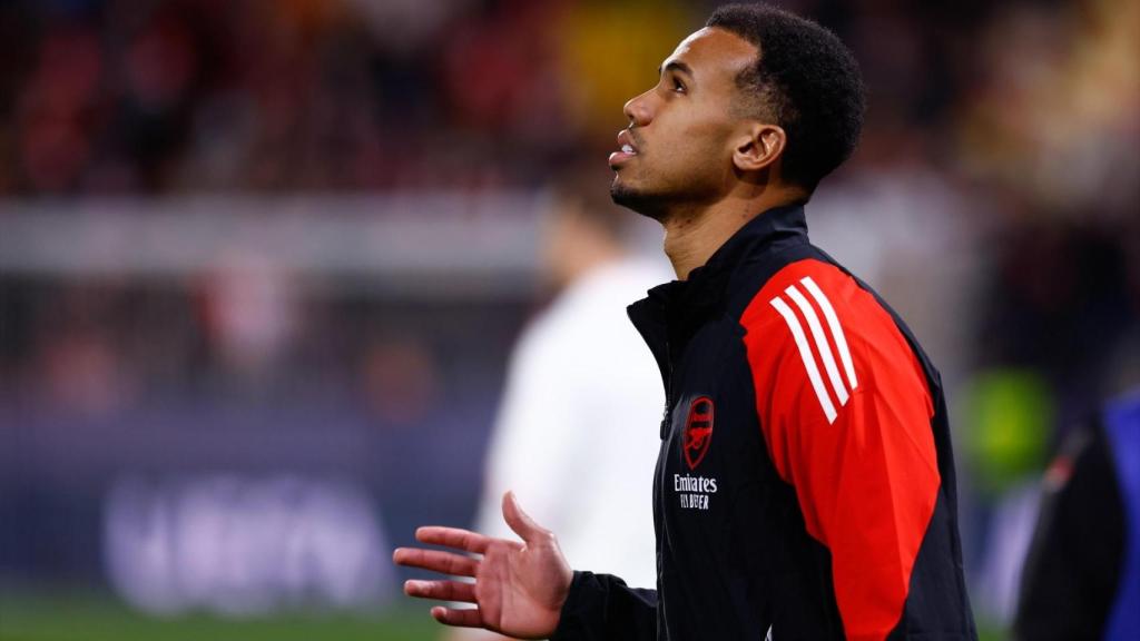 Gabriel Magalhaes, con el Arsenal