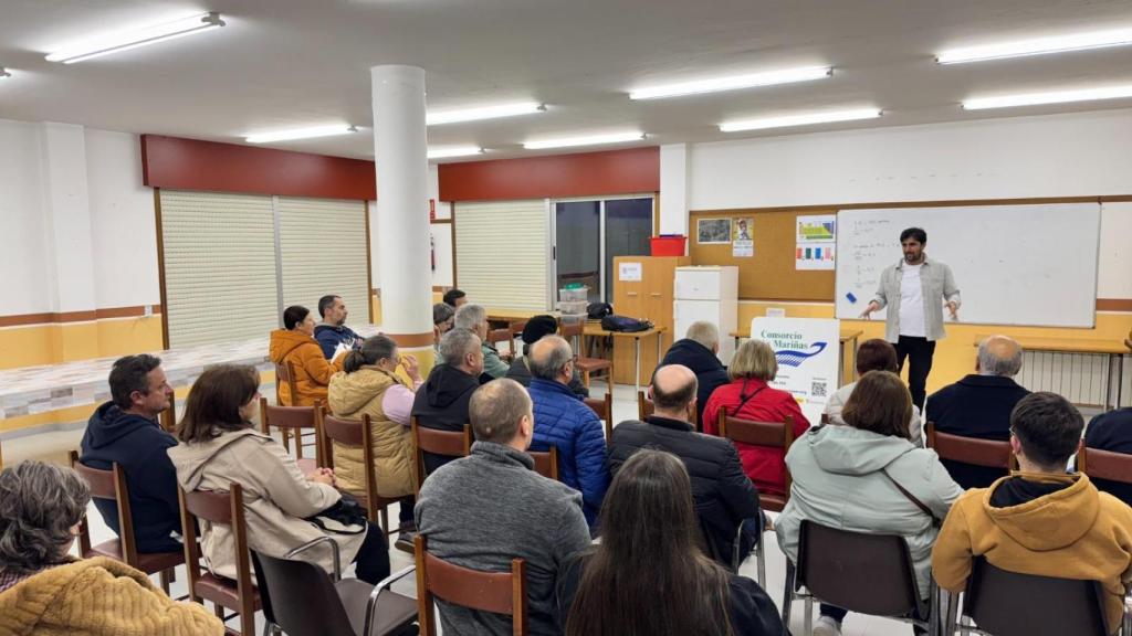 Imagen de una de las charlas.