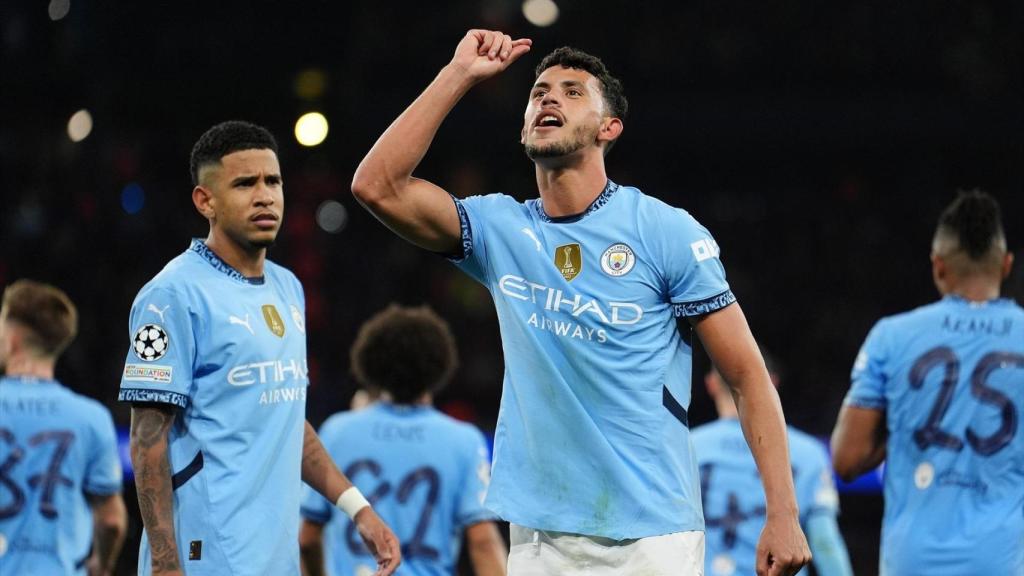 Matheus Nunes, con el Manchester City