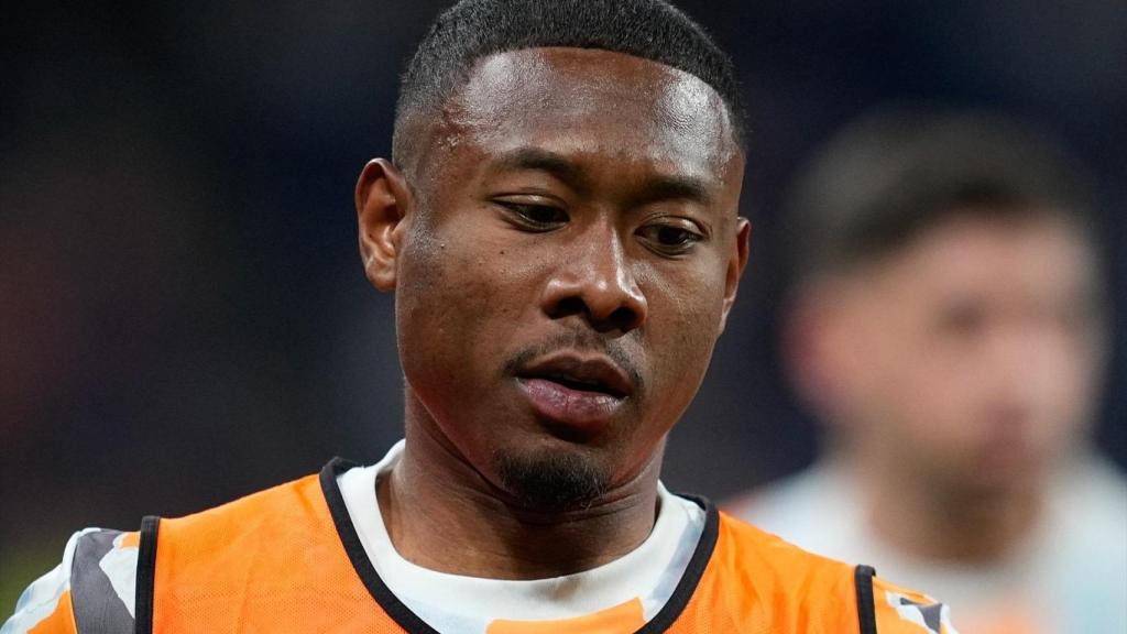 David Alaba, con el Real Madrid