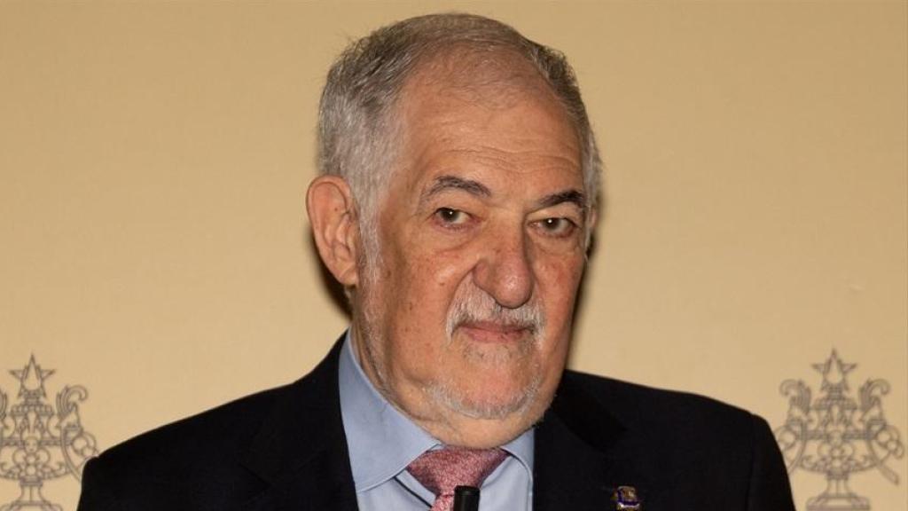 El presidente del TC, Cándido Conde-Pumpido, este lunes en el Ateneo de Madrid./