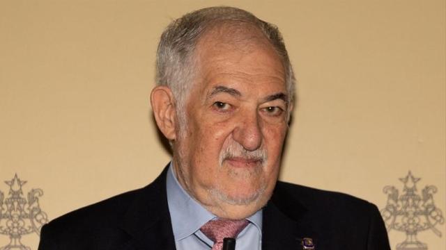 El presidente del TC, Cándido Conde-Pumpido, este lunes en el Ateneo de Madrid./