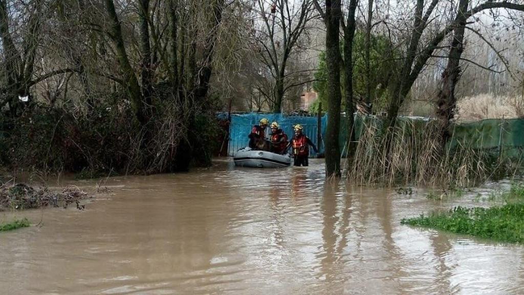 Imagen de un rescate llevado a cabo por los bomberos del CPEIS.