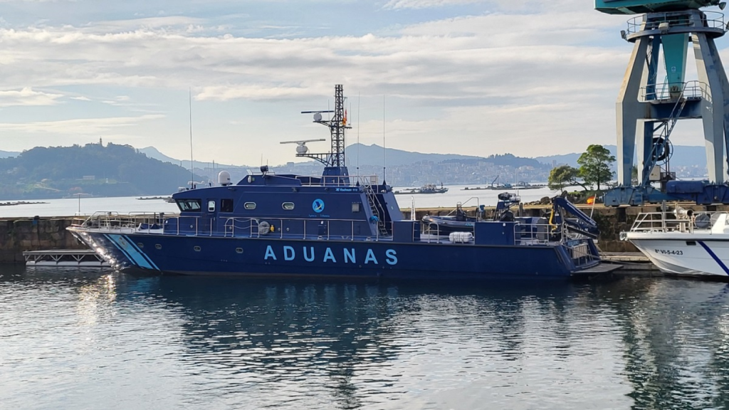 Peregrino I, la primera patrullera de su clase entregada a Aduanas