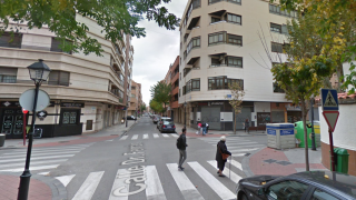 Confluencia de las calles Octavio Cuartero y Doctor Ferrán de Albacete, lugar del atropello.