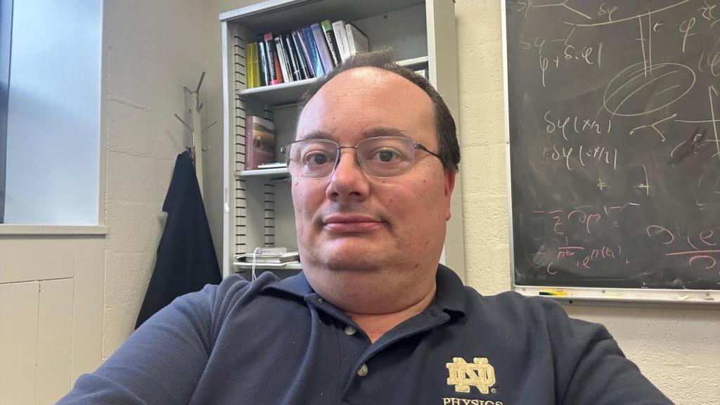 Antonio Delgado es físico de partículas.