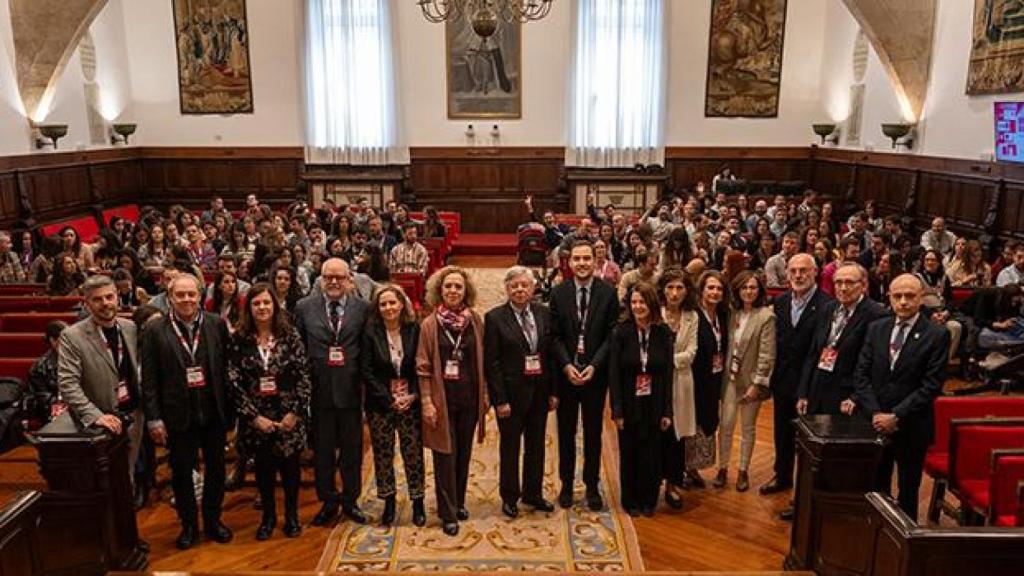 Alumni USAL en el Paraninfo de la Universidad de Salamanca