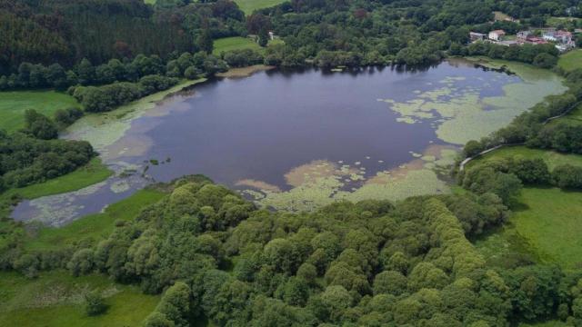 Zona del ámbito de afección del parque eólico Satrebares en A Coruña y Lugo.