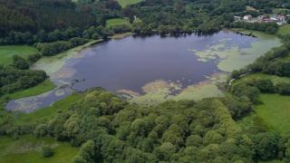 Zona del ámbito de afección del parque eólico Satrebares en A Coruña y Lugo.