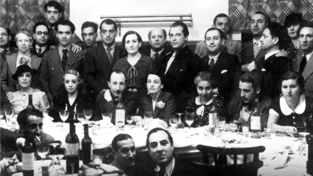 Intelectuales de la 'Generación del 27', junto a 'Las SinSombrero'.