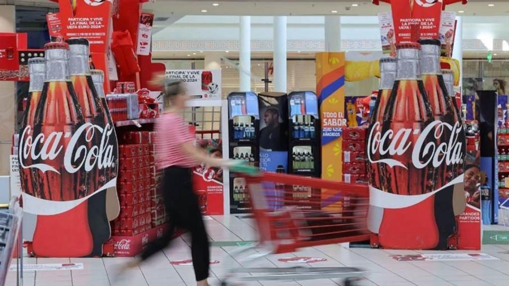 Coca-Cola en un supermercado en España.