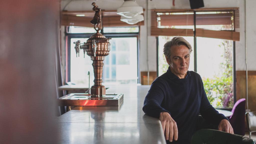 Ernesto Alterio durante la entrevista con EL ESPAÑOL.