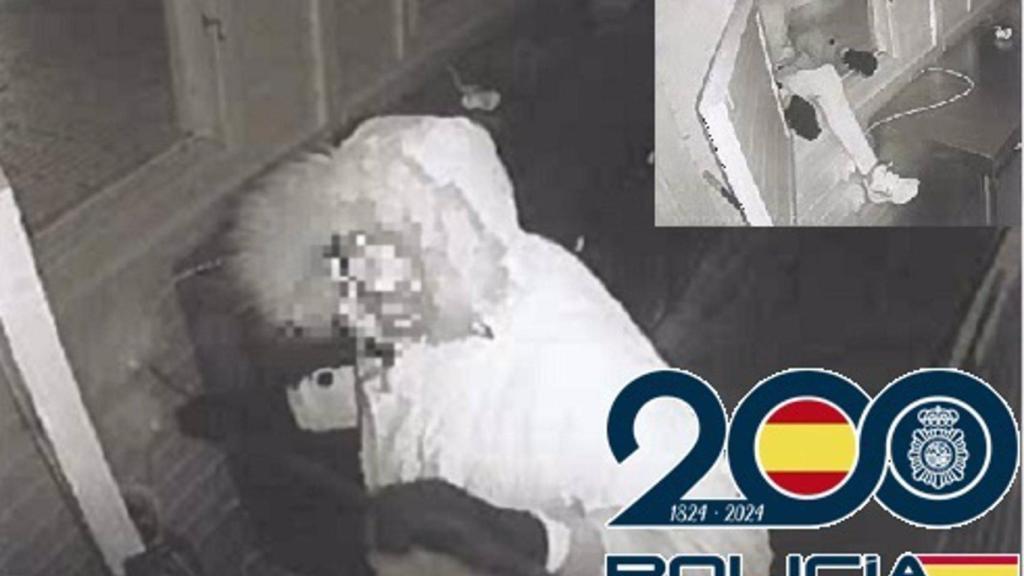 'El esquimal' en un robo.