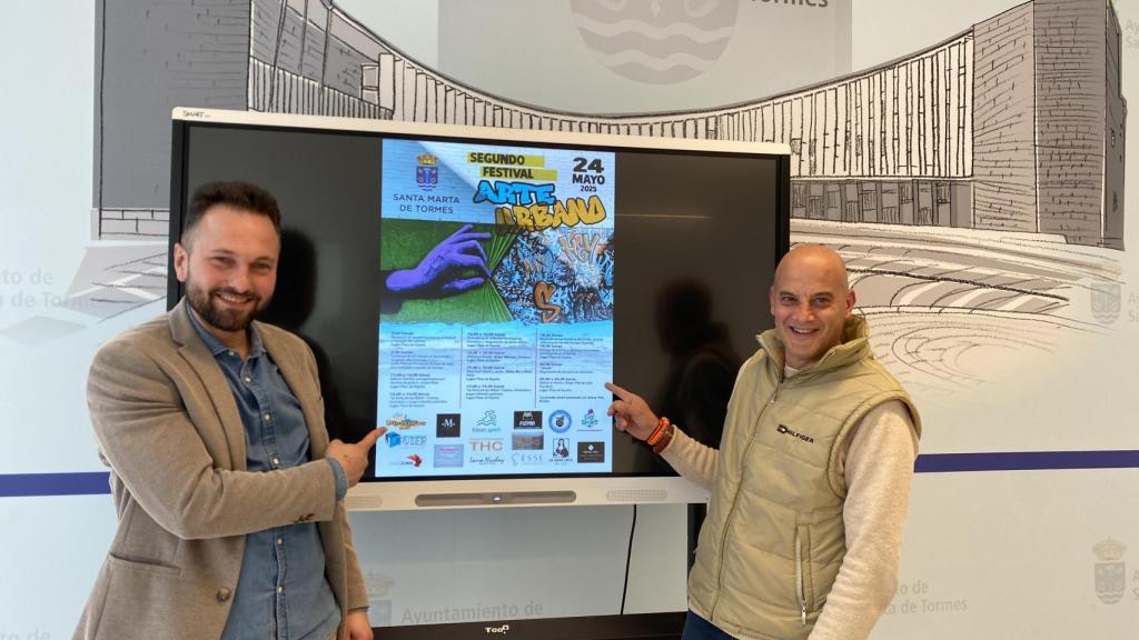 En la imagen, los  concejales Norberto Flores y Juan Carlos Bueno