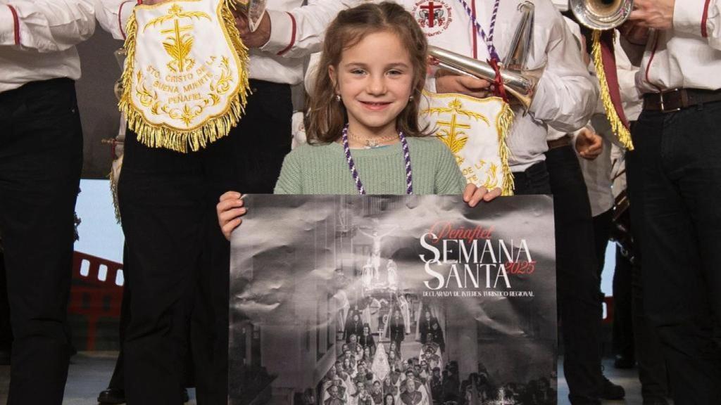 Noa tras ser nombrada ángel para La Bajada del Ángel de Peñafiel