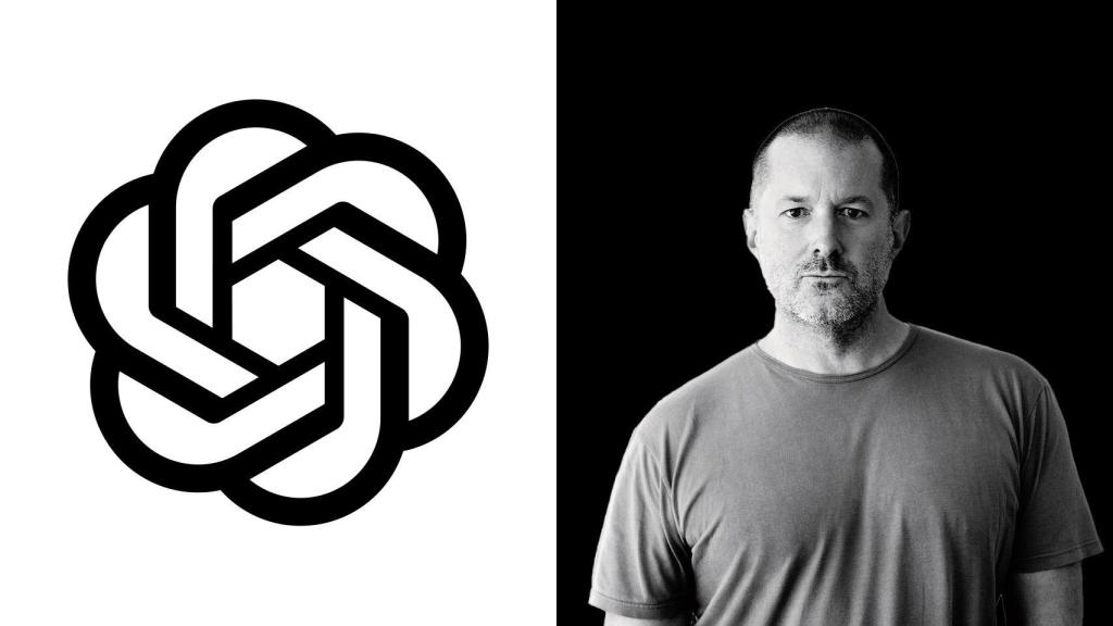 Fotomontaje con Jony Ive a la derecha.