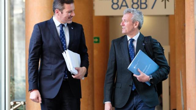 Rueda y López Campos, al término del Consello