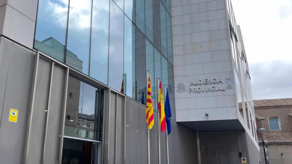 Fachada de la Audiencia Provincial de Zaragoza