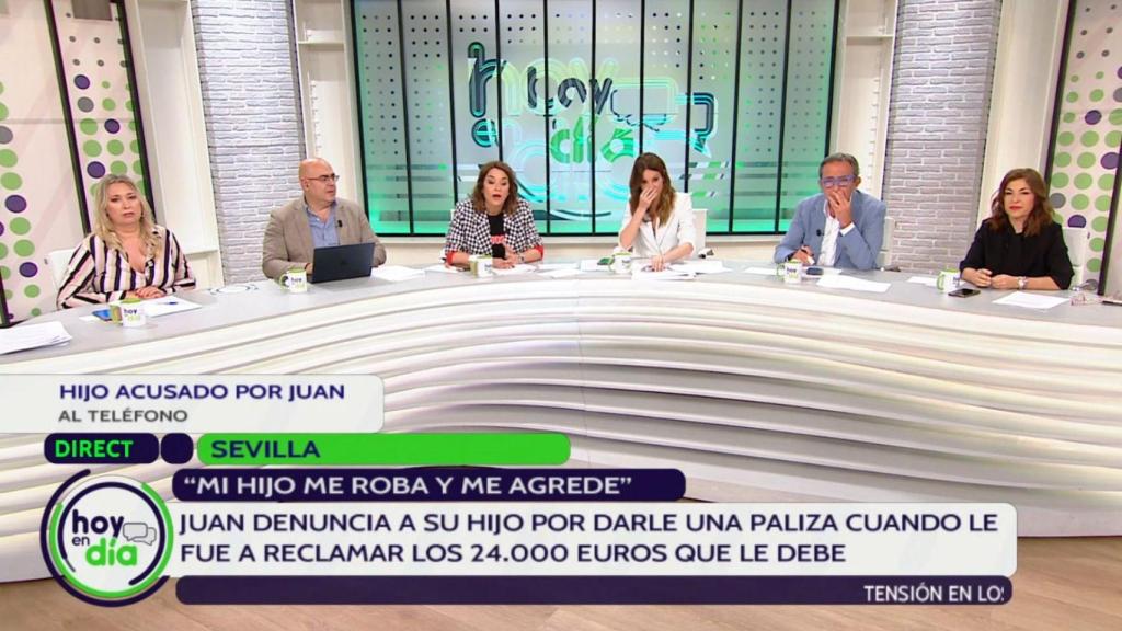 Colaboradores en 'Hoy en día'.