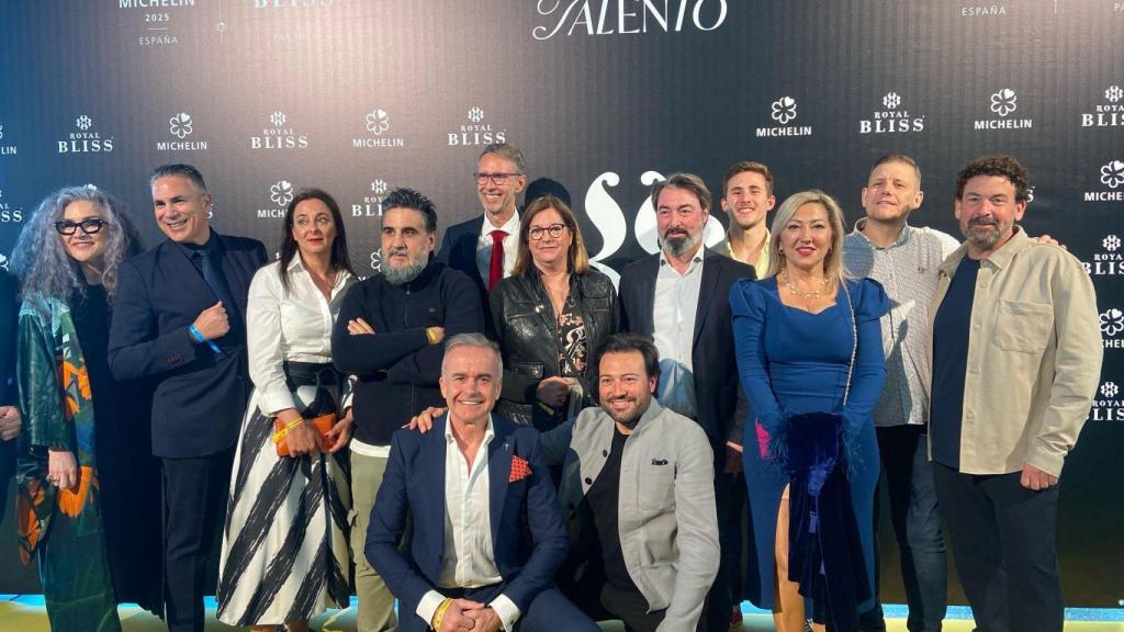 La gala reúne a los restaurantes recomendados por la Guía Michelin en la gala Royal Bliss.
