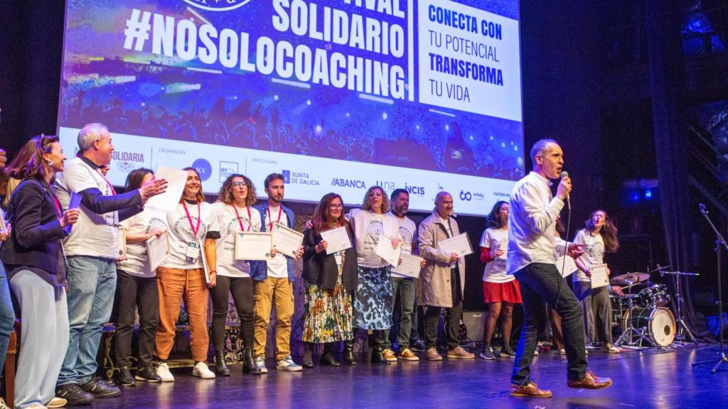 Festival Solidario NoSoloCoaching en Santiago.