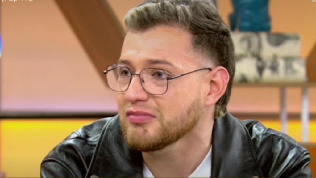 Esteban durante el programa de hoy.