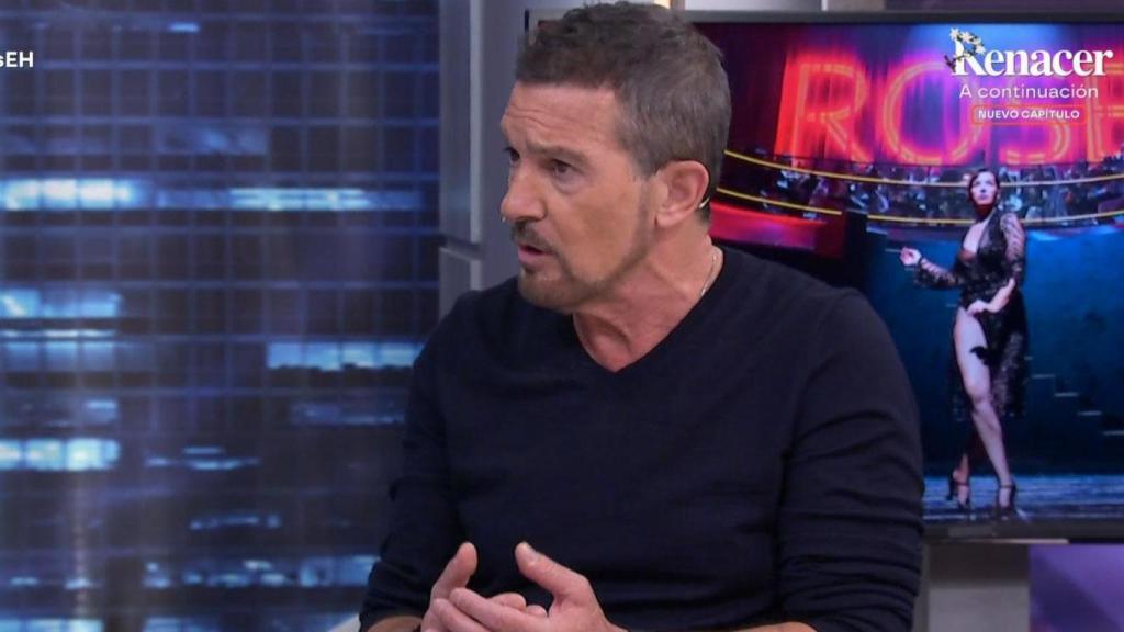 Antonio Banderas en 'El Hormiguero'.