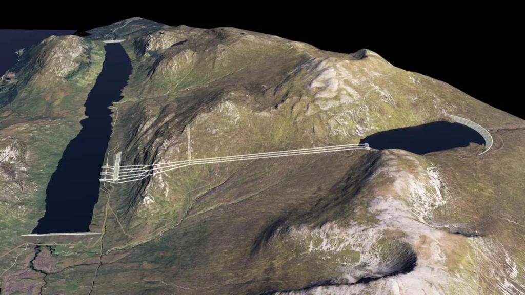 Diseño en 3D de la central hidroeléctrica de Earna