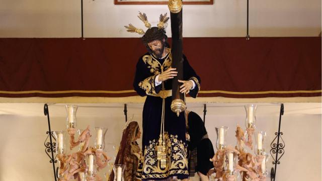 El nuevo paso de Cristo de la Hermandad de San José Obrero.