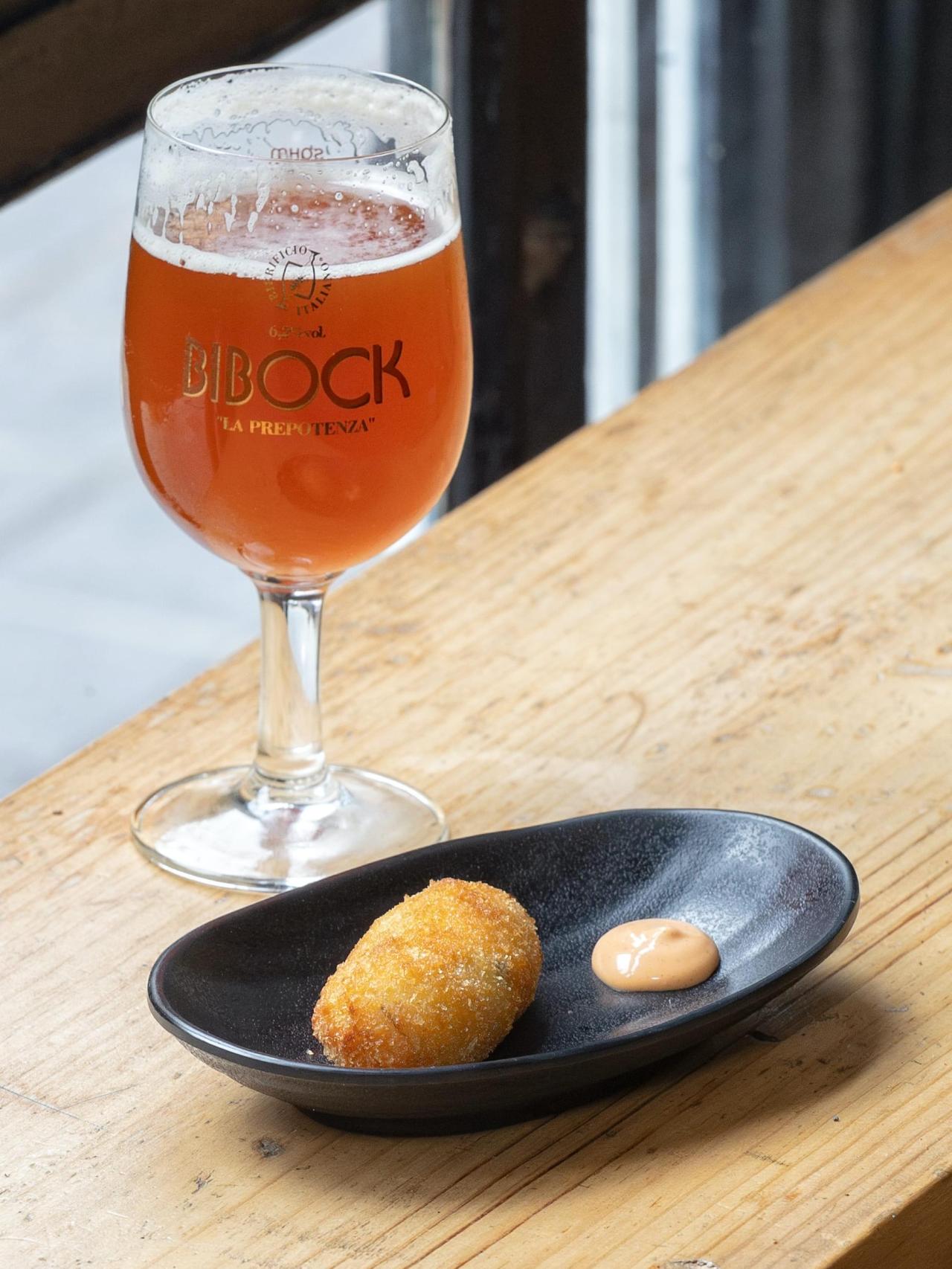 Una de las croquetas de Ruzanuvol.