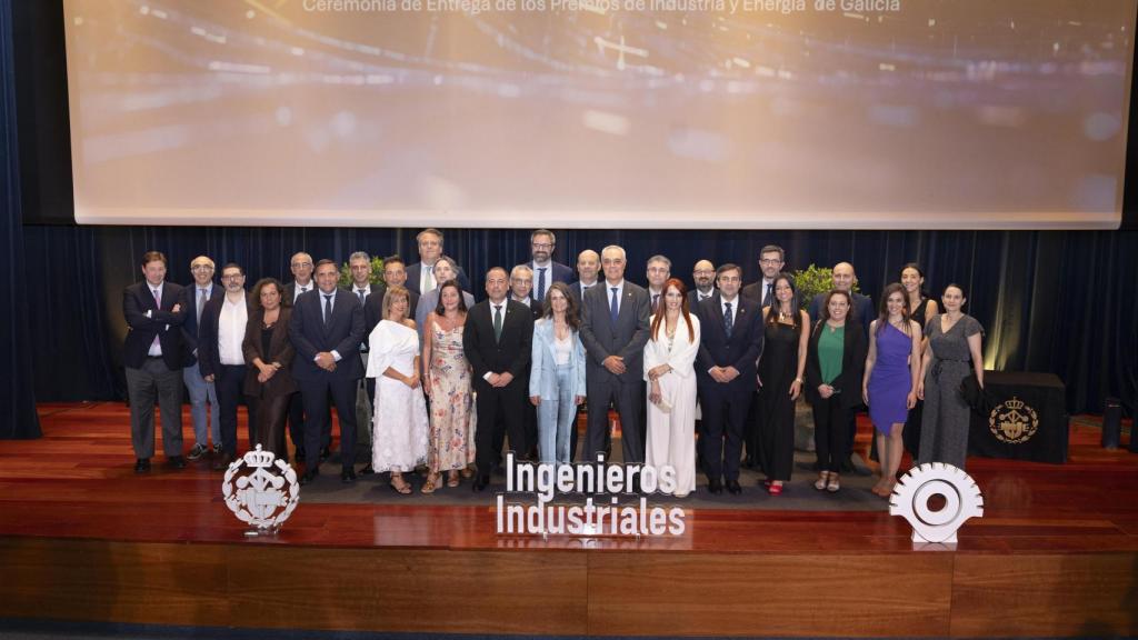 Panel de premiados de la gala del 2024.