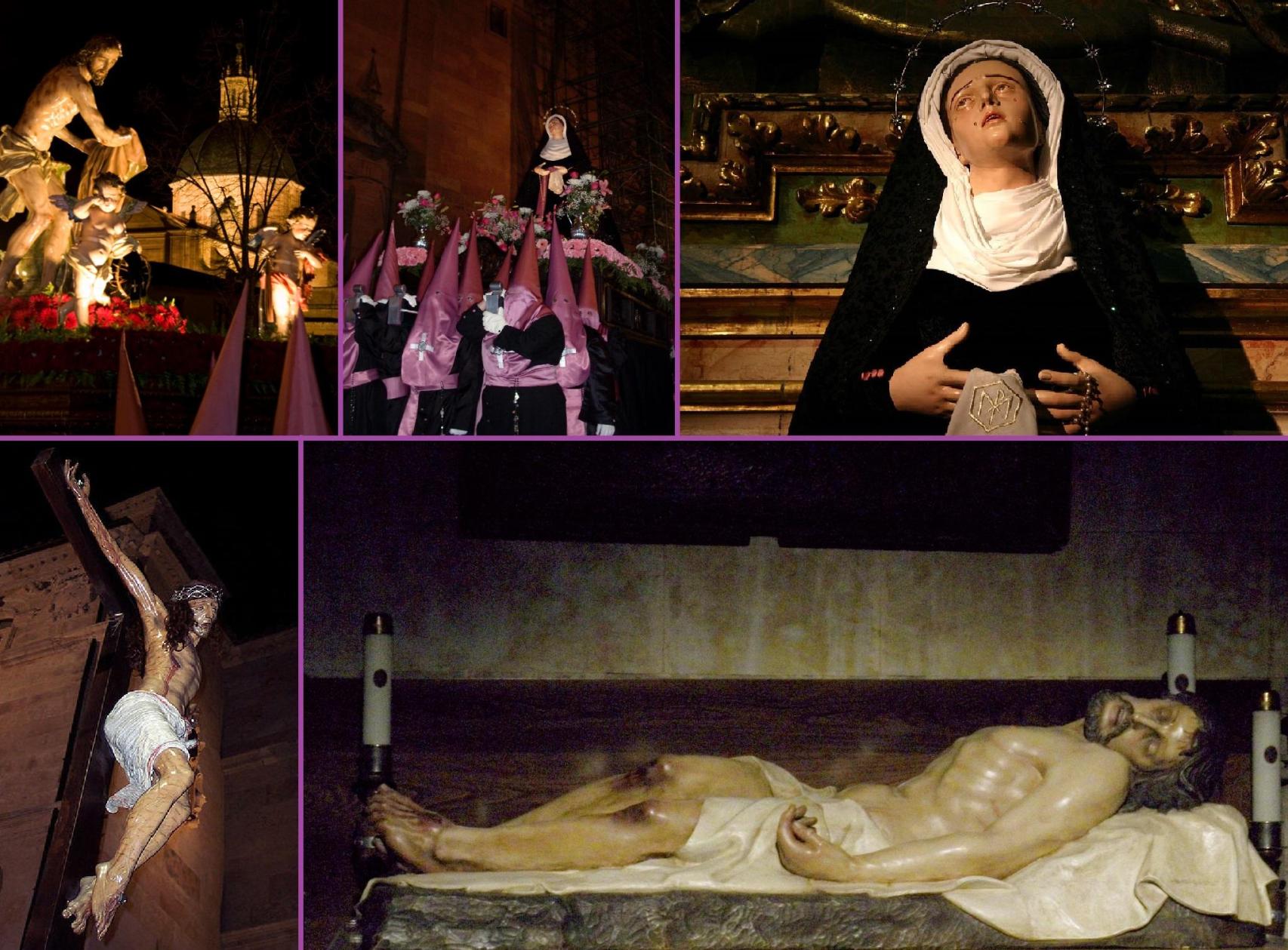 Imágenes procesionales del Miércoles Santo en Salamanca