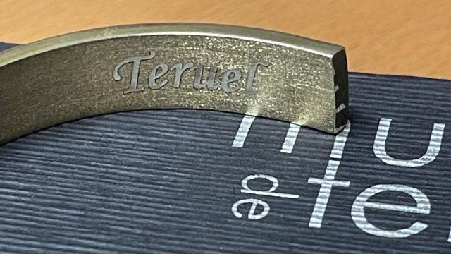 Regalo del Museo de Teruel a Johnny Depp