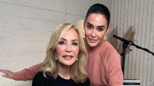 Carmen Lomana y Vicky Martín Berrocal.