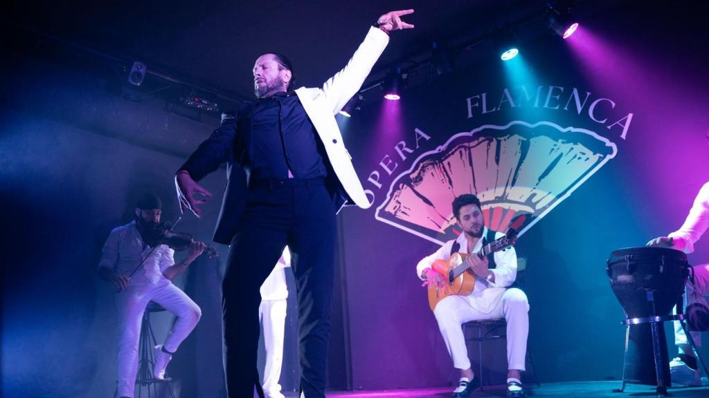 Rafael Amargo, en el Tablao Ópera Flamenca. Foto: Rafael Manjavacas